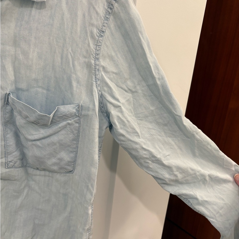 Rails Ingrid Denim Button Down in Light Vintage Size XS - Picture 7 of 16